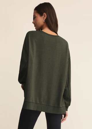 MODERN WEEKENDER SWEATSHIRT (ARTICHOKE) - Z SUPPLY