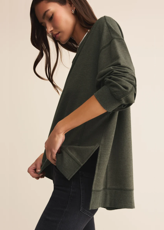 MODERN WEEKENDER SWEATSHIRT (ARTICHOKE) - Z SUPPLY