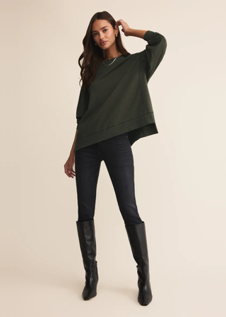 MODERN WEEKENDER SWEATSHIRT (ARTICHOKE) - Z SUPPLY