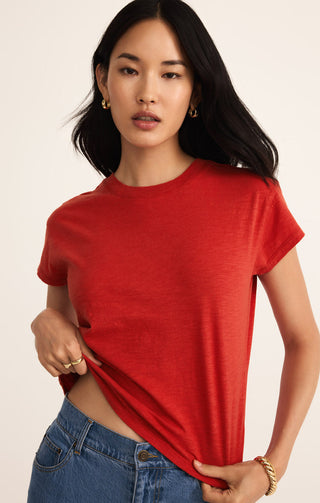 MODERN SLUB TEE (CABANA RED) - Z SUPPLY