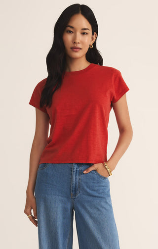 MODERN SLUB TEE (CABANA RED) - Z SUPPLY