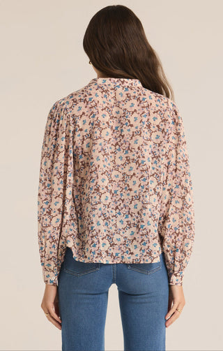 ESME LA PAZ FLORAL BLOUSE - Z SUPPLY