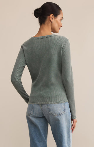 ARLET MINI THERMAL TOP (HUNTER GREEN) - Z SUPPLY