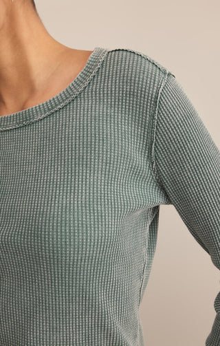 ARLET MINI THERMAL TOP (HUNTER GREEN) - Z SUPPLY