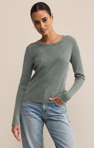 ARLET MINI THERMAL TOP (HUNTER GREEN) - Z SUPPLY