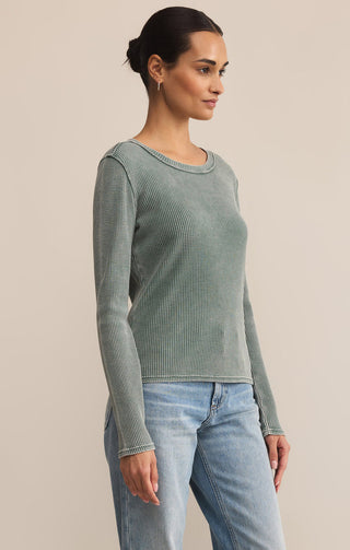 ARLET MINI THERMAL TOP (HUNTER GREEN) - Z SUPPLY