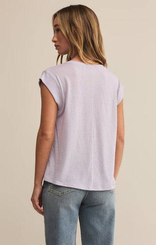 WHISPER KNIT TOP (LAVENDER) - Z SUPPLY
