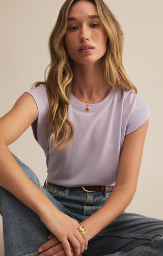 WHISPER KNIT TOP (LAVENDER) - Z SUPPLY