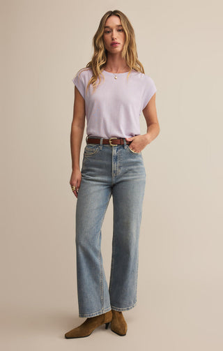 WHISPER KNIT TOP (LAVENDER) - Z SUPPLY
