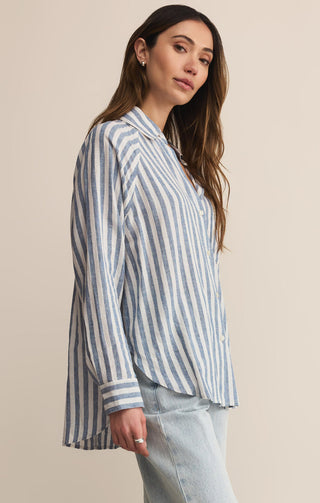 PERFECT LINEN TOP (BOATHOUSE) - Z SUPPLY