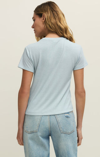 TOURIST KNIT JERSEY TEE (RAIN) - Z SUPPLY