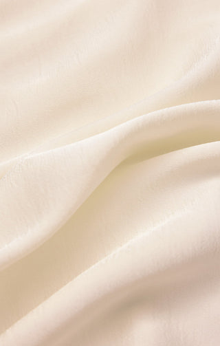 ANA SATIN BUTTON UP (CLOUD) - Z SUPPLY