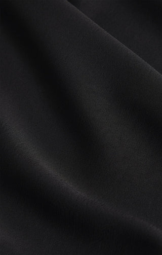 SILVANA MOCK NECK EMBROIDERED TOP(BLACK) - Z SUPPLY