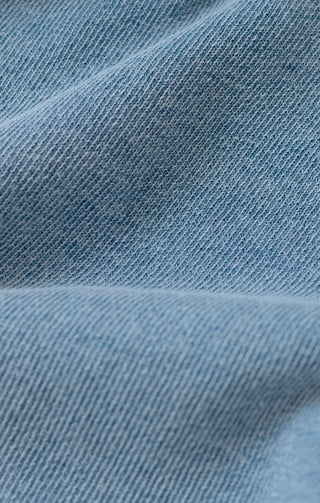 CURRAN KNIT DENIM CROPPED SWEATSHIRT - Z SUPPLY