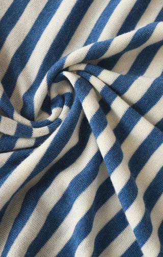 TOURIST AIRY STRIPED TEE (CALYPSO BLUE INDIGO) - Z SUPPLY