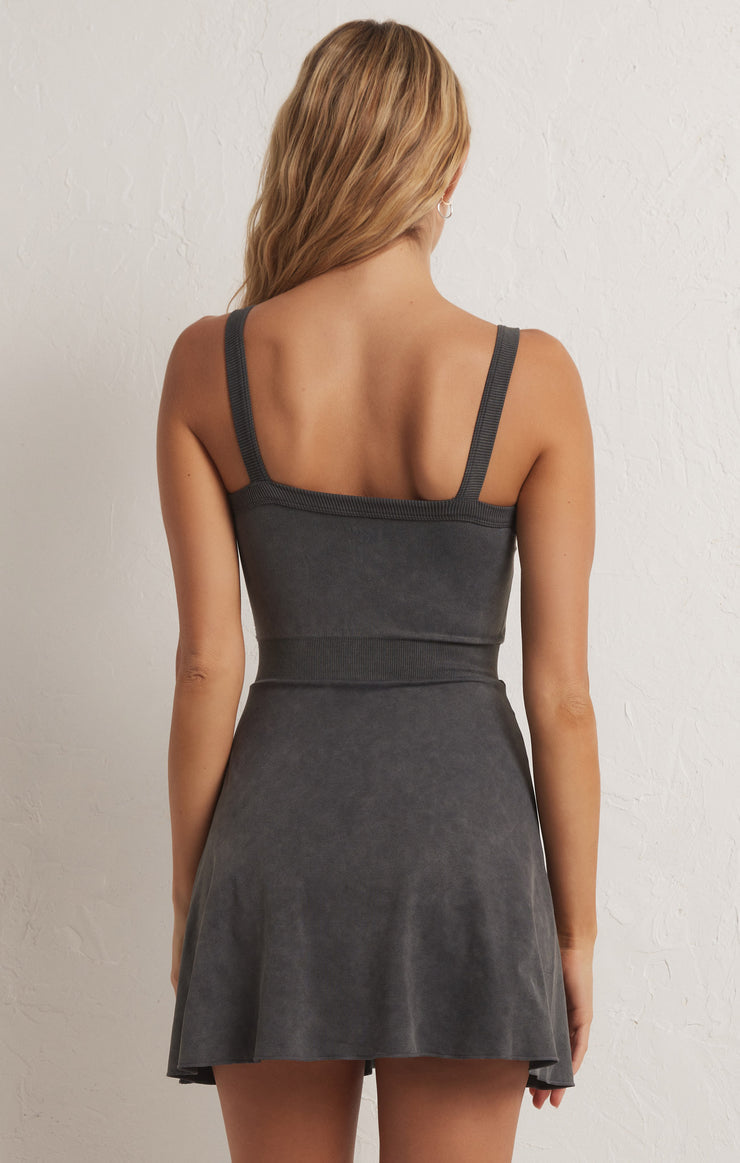 READY TO ROCK SEAMLESS ACTIVE DRESS (GRAPHITE) - Z SUPPLY