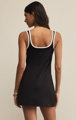 VOLLY DRESS (BLACK) - Z SUPPLY