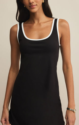 VOLLY DRESS (BLACK) - Z SUPPLY