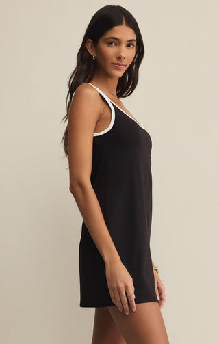 VOLLY DRESS (BLACK) - Z SUPPLY