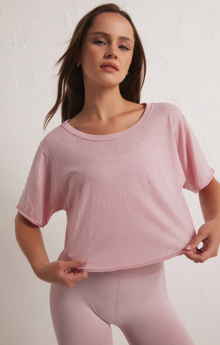 FREE FLOWING TEE (Pink Passion) - Z SUPPLY