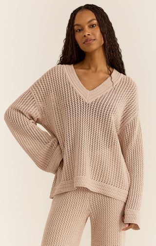 KIAMI CROCHET SWEATER (NATURAL) - Z SUPPLY