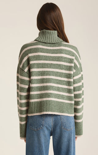 JOSEPHINE STRIPE TURTLENECK SWEATER - Z SUPPLY