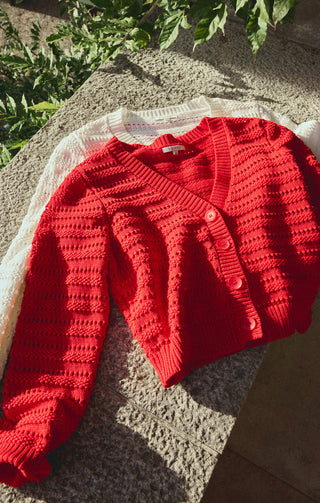 ROMANCE CARDIGAN (CHERRY) - Z SUPPLY