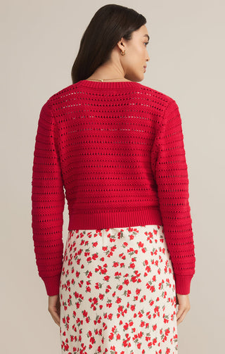 ROMANCE CARDIGAN (CHERRY) - Z SUPPLY