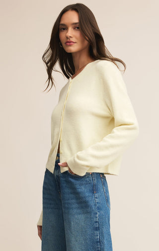 MEDINA COZY CARDIGAN (MELLOW YELLOW) - Z SUPPLY