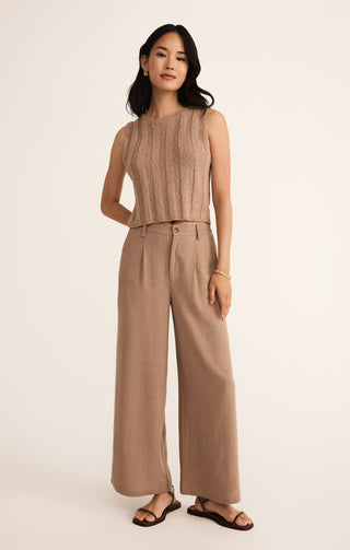 CALAN RIB SWEATER CROPPED TANK  - Z SUPPLY