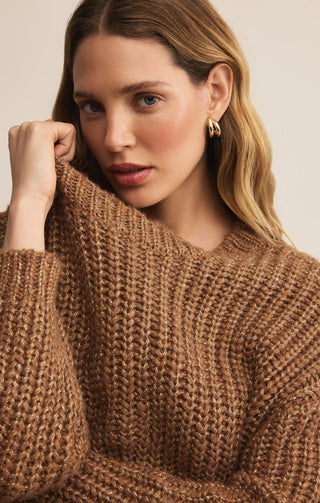 TIGER'S EYE SWEATER (COCONUT) - Z SUPPLY