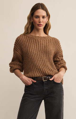 TIGER'S EYE SWEATER (COCONUT) - Z SUPPLY