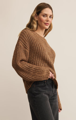 TIGER'S EYE SWEATER (COCONUT) - Z SUPPLY
