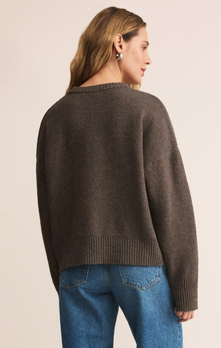 CIRRUS COZY SWEATER (BURNT ASH) - Z SUPPLY