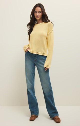 BELLAMI CROCHET SWEATER (SUNNYSIDE) - Z SUPPLY