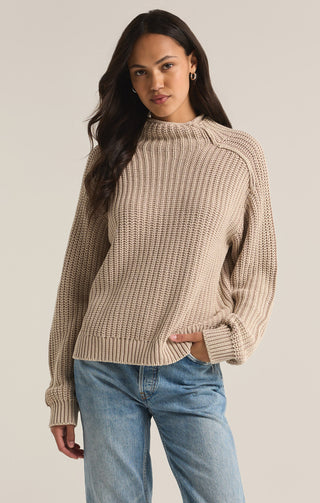 CARRAWAY SWEATER (PUTTY) - Z SUPPLY