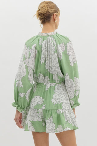 The Savannah Floral Romper