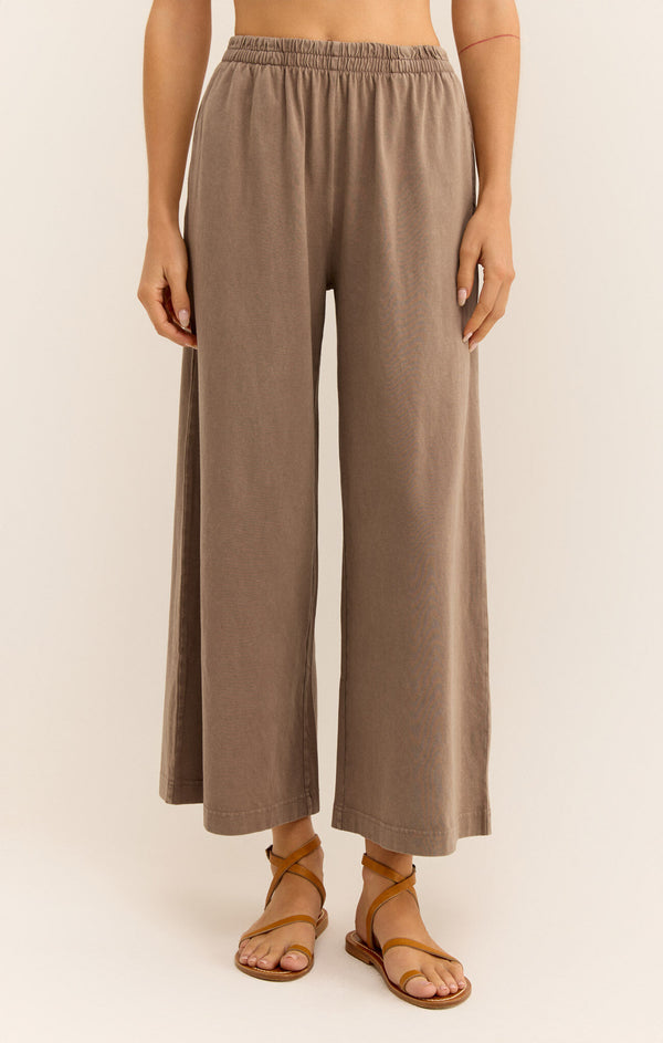 SCOUT JERSEY FLARE PANT (ICED COFFEE) - Z SUPPLY