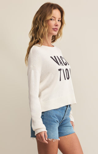 SIENNA VACATION SWEATER (SEA SALT) - Z SUPPLY