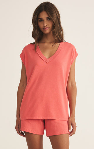 ON THE WEEKENDS TOP(PERSIMMON) - Z SUPPLY