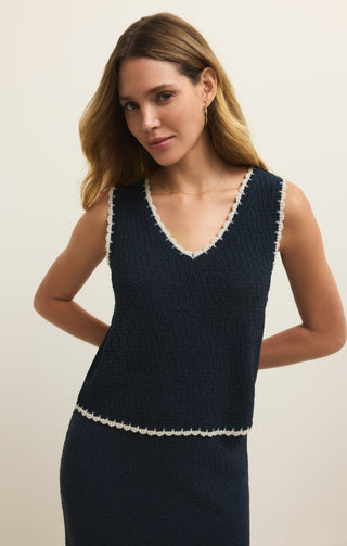 YESSENIA WHIPSTITCH TANK (ECLIPSE) - Z SUPPLY