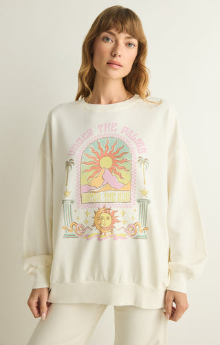 Under The Palms Sweatshirt - Z SUPPLY