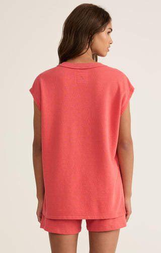 ON THE WEEKENDS TOP(PERSIMMON) - Z SUPPLY