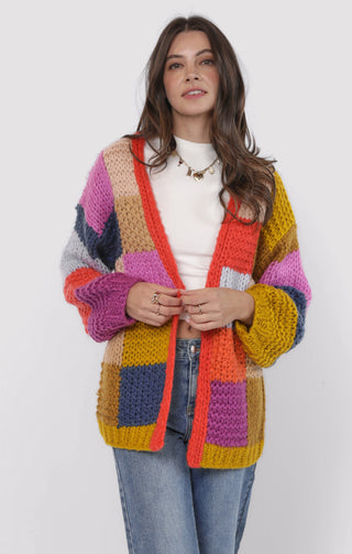 ELECTRIC FEELS HANDKNIT CARDIGAN