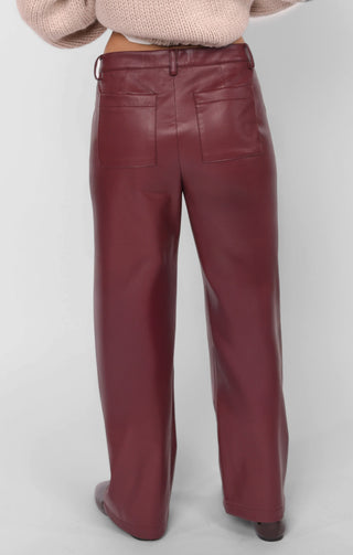 NIGHT VISION FAUX LEATHER PANTS - SADIE X SAGE