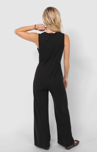 THINK POETIC STRETCH MOD JUMPSUIT- SADIE X SAGE