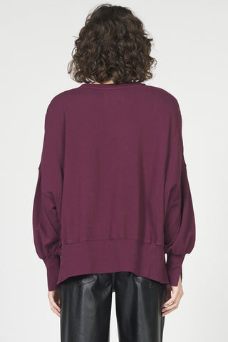 TRENTON CREW NECK OVERSIZED LONG SLEEVE