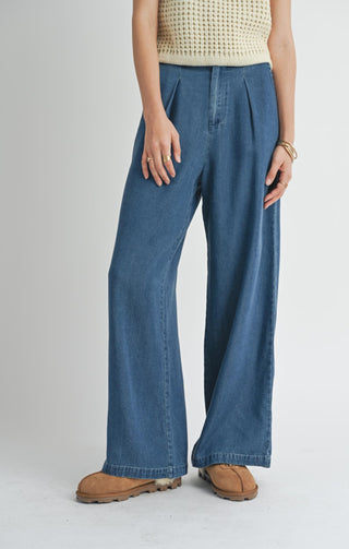 ACHIVES WIDE LEG DENIM - SADIE & SAGE