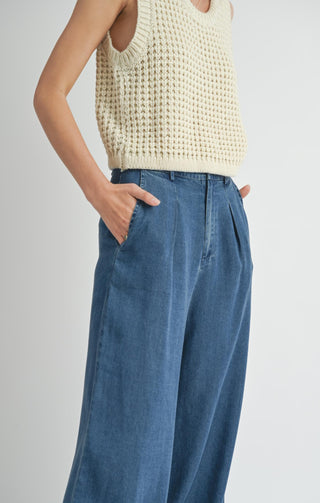 ACHIVES WIDE LEG DENIM - SADIE & SAGE