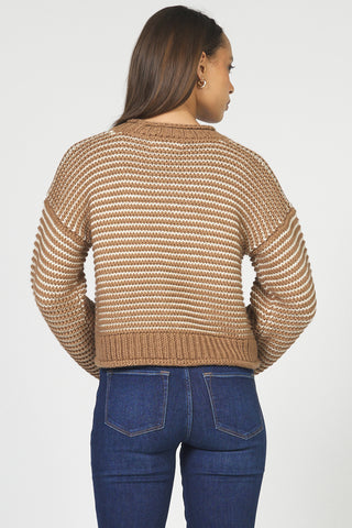 PASQUETTE (MOCHA STRIPE) - DEAR JOHN